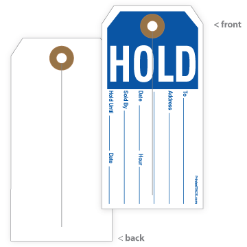 Picture of Hold Tag (1000/Box)