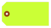 Picture of 2.75 X 1.375 in. (Size #1), Blank Fluorescent Tags