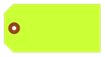 Picture of 3.75 X 1.875 in. (Size #3), Blank Fluorescent Tags