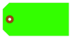 Picture of 5.25 X 2.625 in. (Size #6), Blank Fluorescent Tags