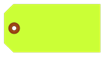 Picture of 5.25 X 2.625 in. (Size #6), Blank Fluorescent Tags