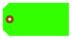 Picture of 6.25 X 3.125 in. (Size #8), Blank Fluorescent Tags